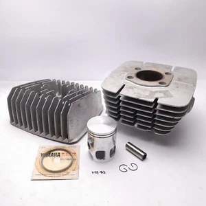 Yamaha RX100 RX 100 Cylinder Set Cylinder Head + Cylinder Barrel + Piston NOS - Picture 1 of 8