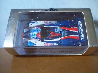 1/43 SPARK S0673 AUDI R8 PLAYSTATION 4th LE MANS 2005 #4 MONTAGNY/GOUNON/ORTELLI Foto 1 de 4