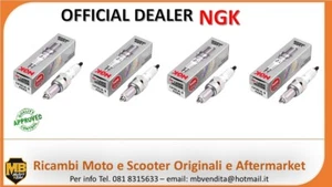 KIT 4 CANDELE KAWASAKI Z 900 2017 2018 2019 2020 2021 2022 NGK IRIDIUM CR9EIA-9 - Imagen 1 de 2