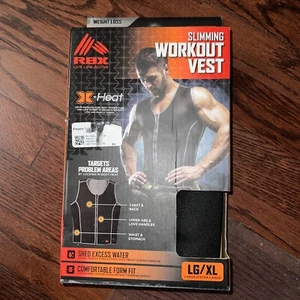 RBX Slimming Workout Vest with X-Heat Technology Mens Large/XL BRAND NEW - Picture 1 of 3