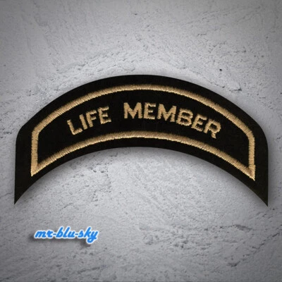 Parche bronceado Small Life Member ~ Harley Davidson Owners Group H.O.G. Foto 1 de 3