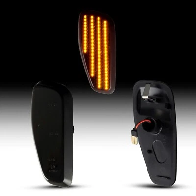 For Jeep Renegade 2015-2022 Front Bumper Amber LED Turn Side Signal Marker Light - Image 1 of 4