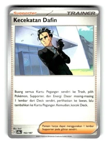 Pokemon Festival Terastal EX Prismatic Evolutions Dafin's Agility 162/187 - Picture 1 of 4