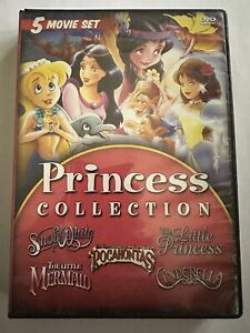 Princess Collection (DVD) (Little Mermaid, Pocahontas, Cinderella, Snow White...