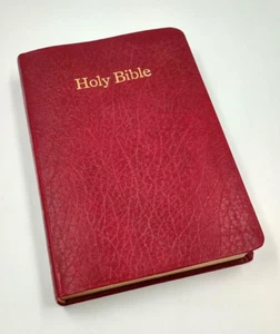 Cokesbury Holy Bible King James version Red Letter Edition concordance - Picture 1 of 11