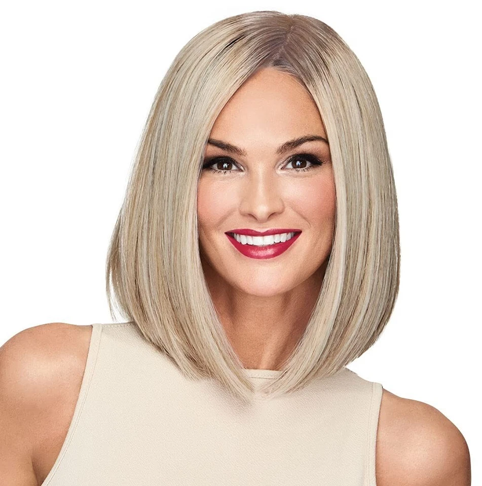 Raquel Welch Current Events Long Textured Bob Wig RL19/23 Biscuit Color Hairuwea