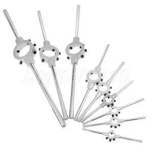 Woodworking Hand Tool German Standard Metric Threading Die Wrench Holder Steel - Picture 1 of 17