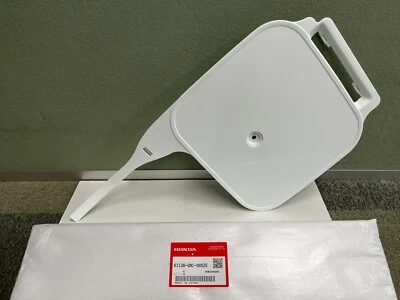 Placa de matrícula delantera blanca Honda XR80R XR100R, XR70R 61136-GN1-000ZE Foto 1 de 3