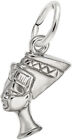 Sterling Silver Queen Nefertiti Charm by Rembrandt