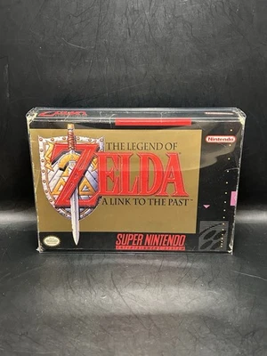 Zelda A Link To The Past (Nintendo SNES, 1992) CIB Complete w/Manual Tested - Image 1 of 4