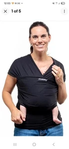 Cuddlebug Baby Wrap Baby Carrier Newborn To Toddler 7-35lbs One Size Wrap Sling - Picture 1 of 4