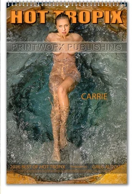 2026 Best Of Hot Tropix (Nude) - A3 Wall Nude Calendar - Image 1 of 4