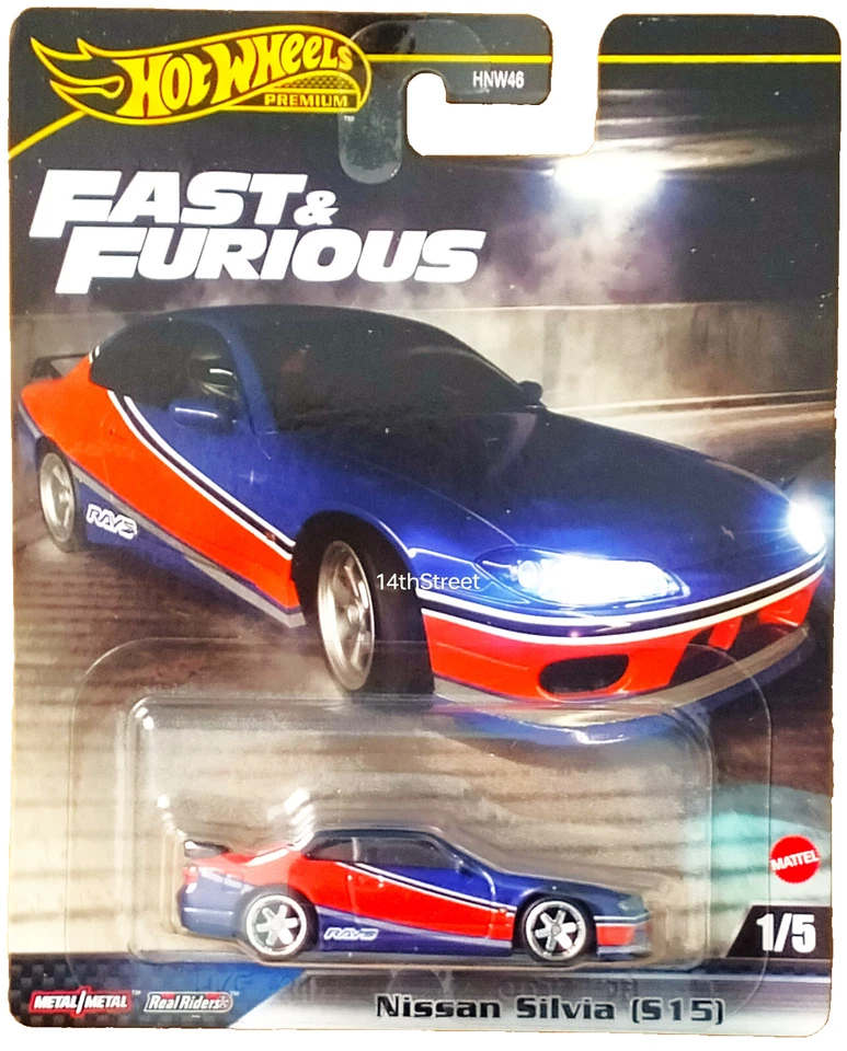 Hot Wheels Premium Fast & Furious #1/5 2024 - Nissan Silvia (S15) Foto 1 de 1