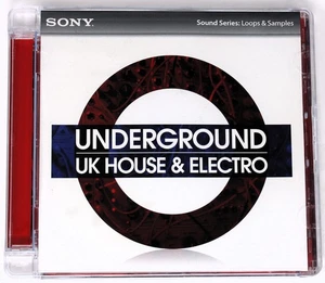 Sony Sound Series Underground UK House Electro Library Loops/Samples/Sampling CD - Picture 1 of 3