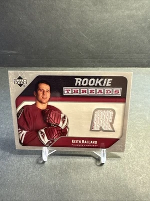Keith Ballard #RT-KB - 2005-06 Upper Deck Rookie Threads NM - Image 1 of 2