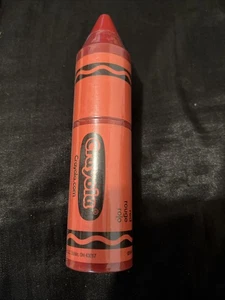 Wendy's Kids Meal Crayola Crayon 2022 Toy Happy Meal RED Rouge New Sealed Rare - Picture 1 of 3