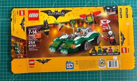 LEGO the LEGO Batman Movie: The Riddler Riddle Racer (70903) - EMPTY BOX ONLY