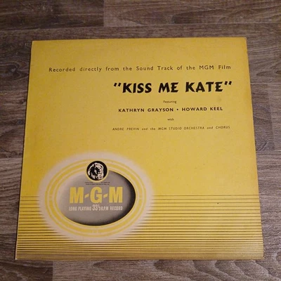 Kiss Me Kate (MGM film soundtrack) ☆Kathryn Grayson ☆Howard Keel🔸️MGM-C-753 - Image 1 of 4