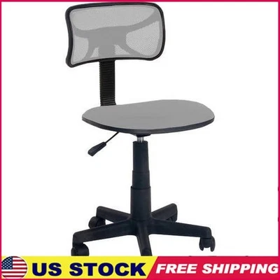 Adjustable Task Chair Swivel Mesh Cushioned Support Perfect Small Spaces New - Image 1 of 4