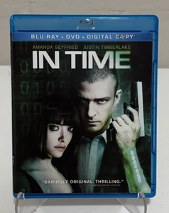 In Time (Blu-ray + DVD, 2011) Justin Timberlake - Action, Sci-Fi, Thriller - Picture 1 of 3