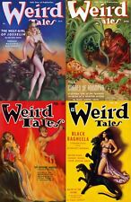 285 OLD ISSUES OF WEIRD TALES FANTASY HORROR FICTION SEXY ART MAGAZINE ON DVD