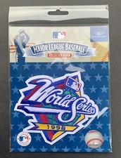 1998 WORLD SERIES OFFICIAL MAJOR LEAGUE COLLECTIBLE BASEBALL PATCH - YANKEES