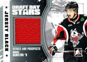 2010-11 ITG Heroes and Prospects Draft Star Jersey Black #5 Dougie Hamilton - Picture 1 of 1