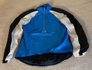 Vintage Nike Running Huge Back Pockets 1/2 Zip Pullover Nylon Windbreaker Small - Bild 1 von 16