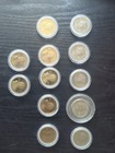 22 Coins Dollar Lot With Proofs