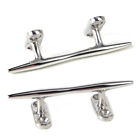 2 PCS Stainless Steel Dock Deck Line Rope Cleat Tie Boat Yacht Marine Hardware~
