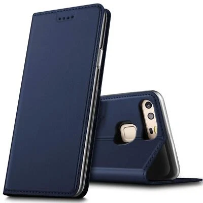 Clapet Coque Pour Huawei P9 Etui Coque Étui Portable Housse Pliante Slim Livre - Photo 1/4