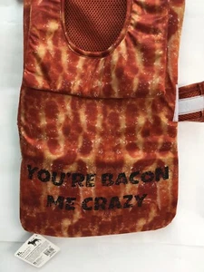 BACON DOG COSTUME XL X LARGE OUTFIT BOOTIQUE CLOTHES 19-22” INCH PET COAT NEW 1 - Picture 1 of 12