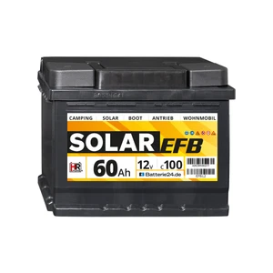 HR 60Ah Solar EFB 12V Versorgerbatterie - Bild 1 von 6