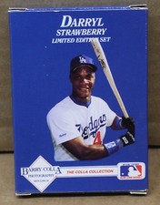 Darryl Strawberry 1991 Barry Colla set of 12 cards; Los Angeles Dodgers  # 13817
