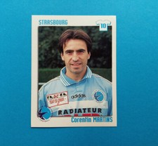 ┥ MARTINS 🙂 Strasbourg #351 Panini Championship de France Foot 99 sticker