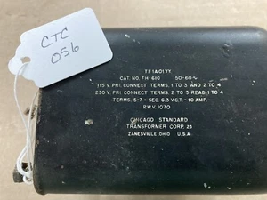 Chicago | FH-610 Filament Transformer 6.3V 10A - Picture 1 of 3
