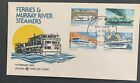 Australia FDC WCS 1979 Ferries & Murray River Steamers