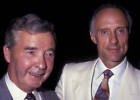 Dick Francis Robin Cook at Putnam Berkley Publishing Gala on M- 1991 Old Photo