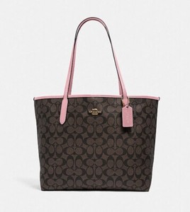 coach reversible tote bolsa