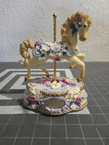 VTG San Francisco Music Box Company Carousel 20th Anniversary - Picture 1 of 15