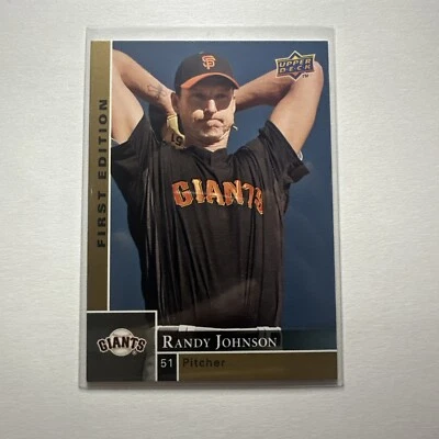 2009 Upper Deck First Edition Randy Johnson #371 MLB Baseball Card - Image 1 of 2