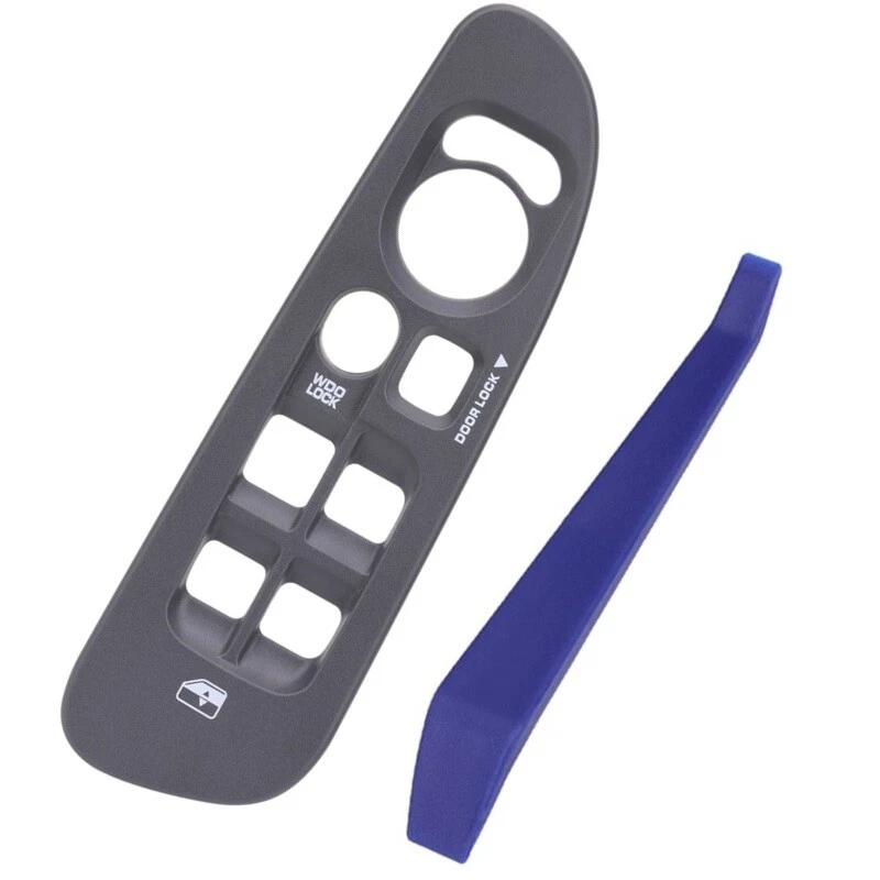 Window Switch Control Bezel Driver Panel for 2002-2009 Dodge Ram 1500-3500 Gray Foto 1 de 4