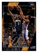2016-17 Hoops Utah Jazz Basketball Card #98 George Hill