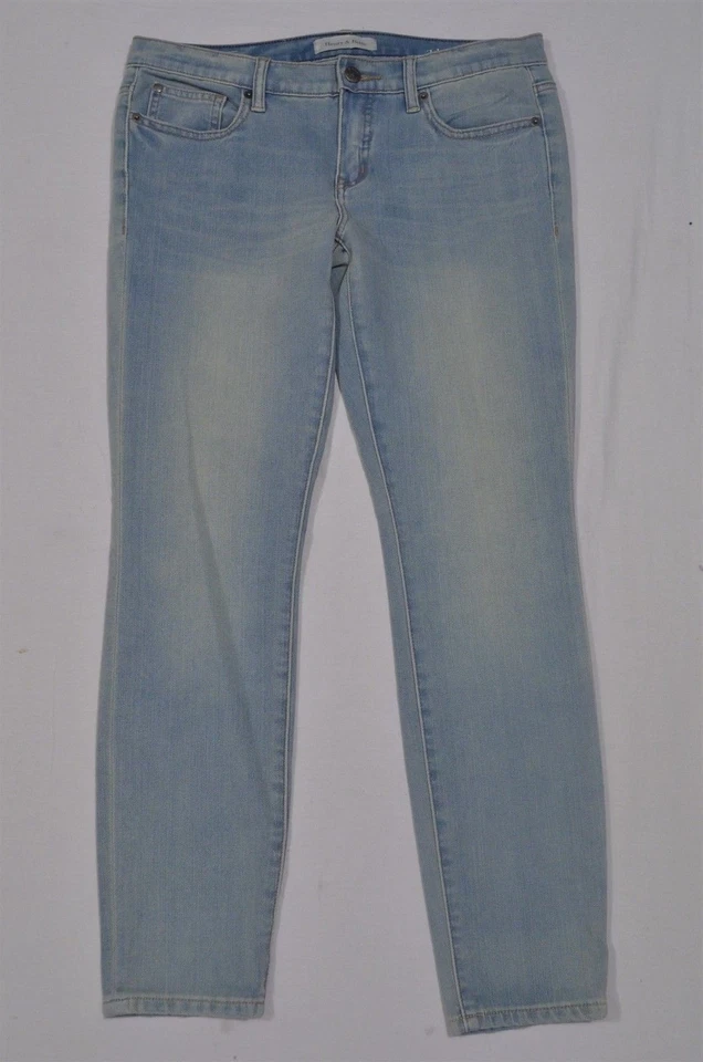 Pantalones de mezclilla elásticos Henry & Belle talla 28 ideales ajustados al tobillo XFit lavado claro Foto 1 de 3