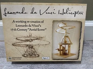 Leonardo da Vinci Helicopter Toy Model/Kit NEW by Pathfinders Free Shipping - Picture 1 of 3