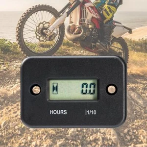 Digital LCD Waterproof Hour Meter Ski Timer Gauge Engine For Marine K2A1 - Picture 1 of 9