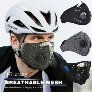 Outdoor Dust Haze Mask Reusable Air Filtration Mask Ventilation Protection Cover - Picture 1 of 52