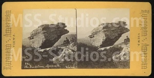 MONMOUTH, The Buckstone, Wales 89a (Antique Stereoview Stereoscope) - Picture 1 of 2