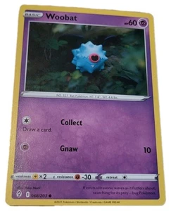 Woobat 068/203 Common Pokemon Sammelkarte TCG (V - Bild 1 von 2