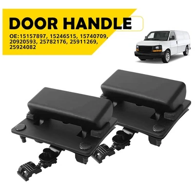 2X Pestillo de puerta trasera exterior para manija Chevrolet Suburban 1988-99 C/K 1500 2500 Foto 1 de 4